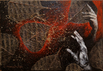 Grasping ; Letting Go. Mixed Media on Board by Hoeyyn